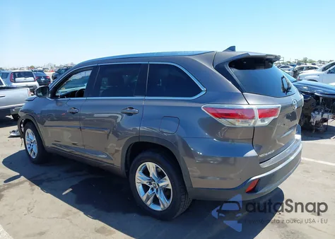 2016 Toyota Highlander Limited V6 из США, поврежденный, VIN 5TDYKRFH0GS137879